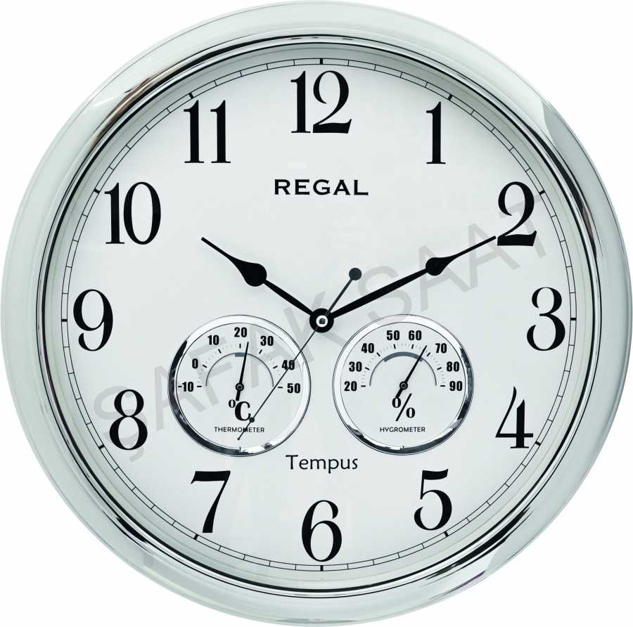 REGAL 1028 SWZ Duvar Saati REGAL Bluesky
