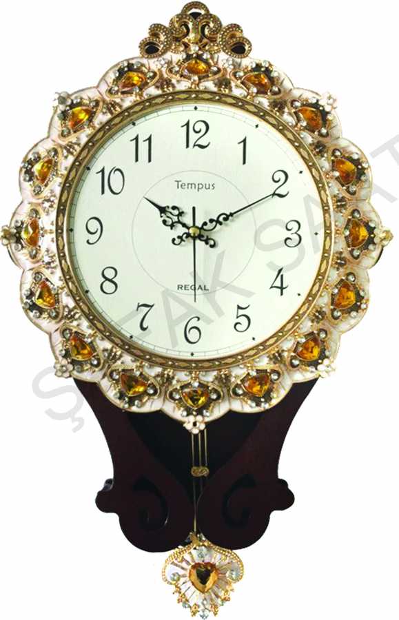 REGAL KS072 GAZ Duvar Saati REGAL Natural