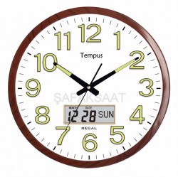 Tempus - TEMPUS 0546 AWZF Duvar Saati